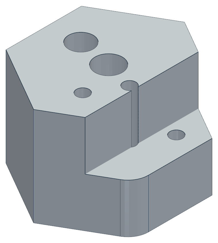 Original CAD isometric view