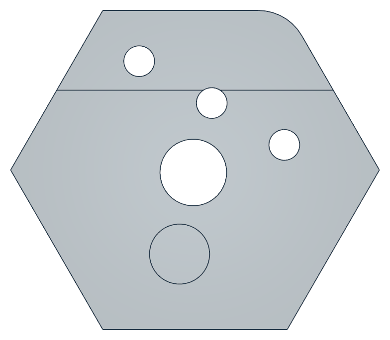 Original CAD top view