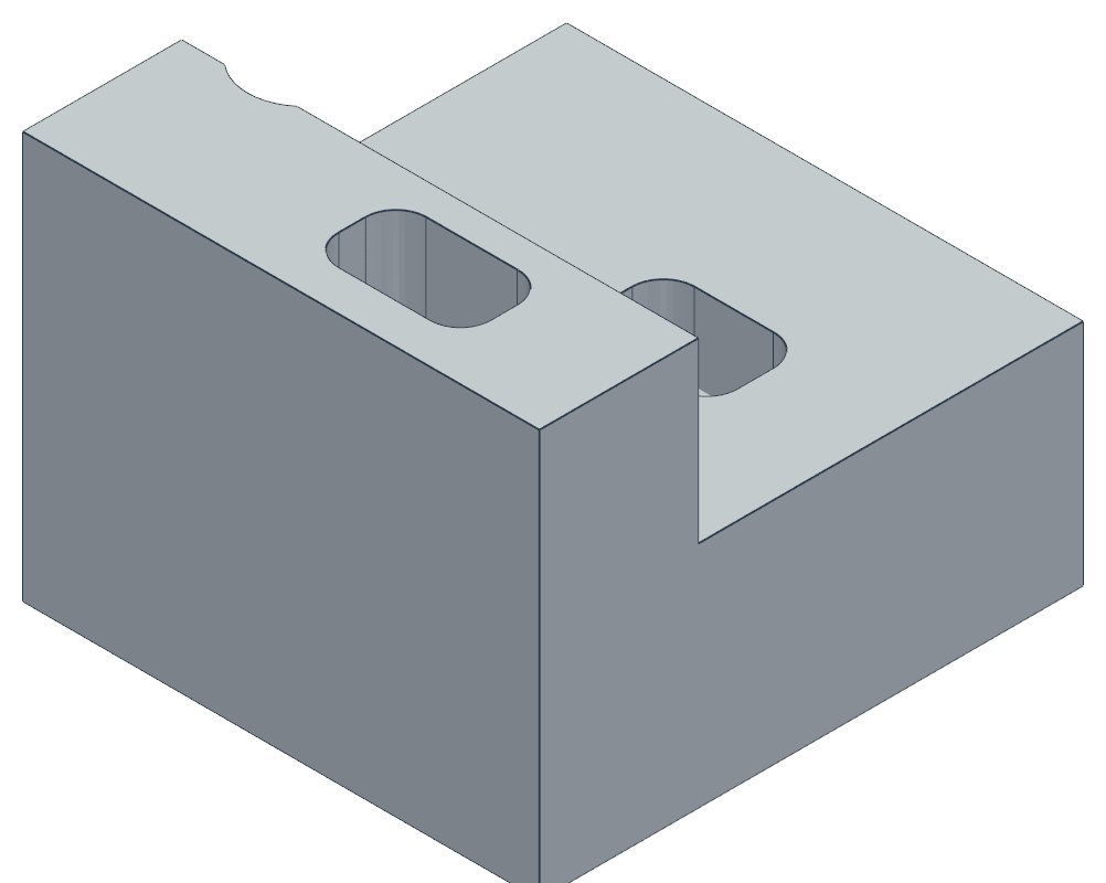 Original CAD isometric view