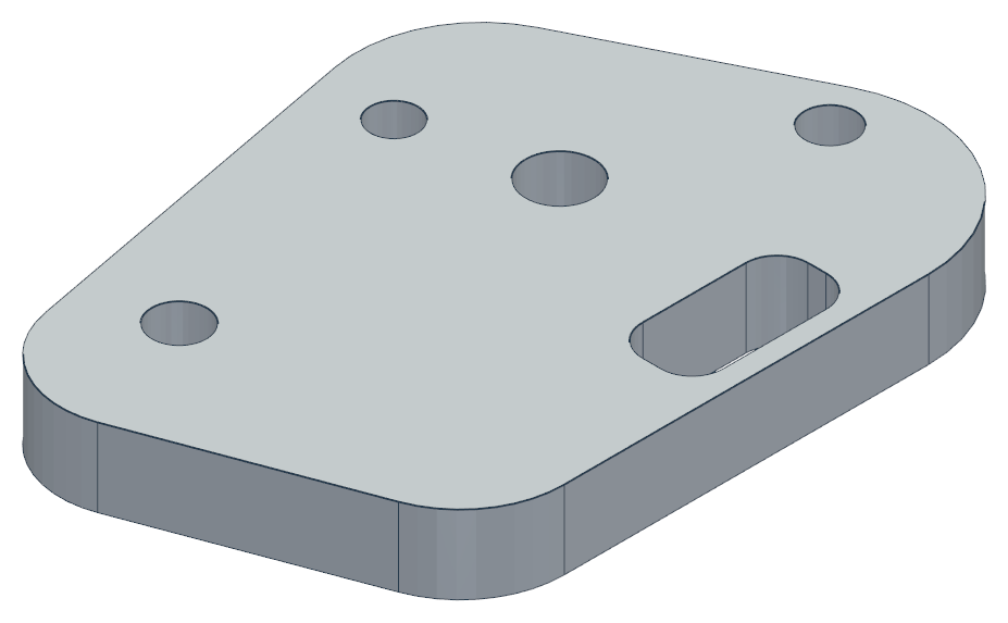 Original CAD isometric view