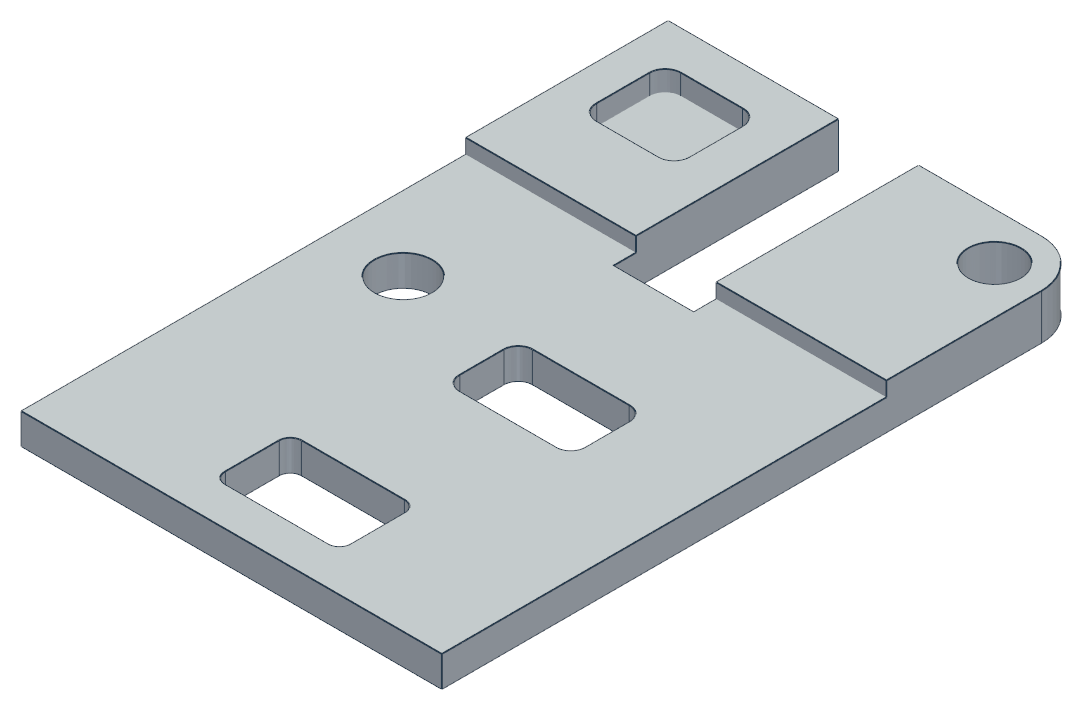 Original CAD isometric view
